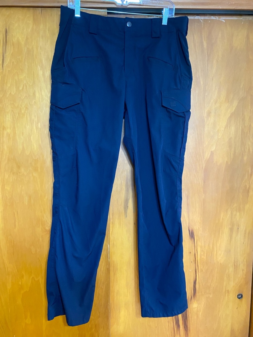 5.11 Tactical Cargo Pants Navy Blue Ripstop 34x32 Utility Performance Gorpcore